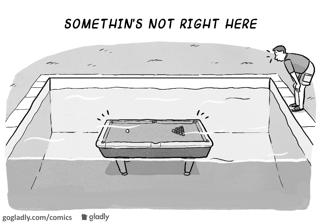 something went wrong